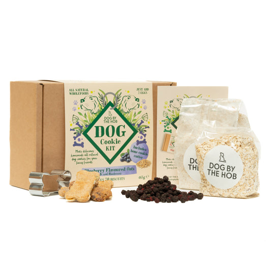 Dog Cookie Making Kit | Blueberry & Oat